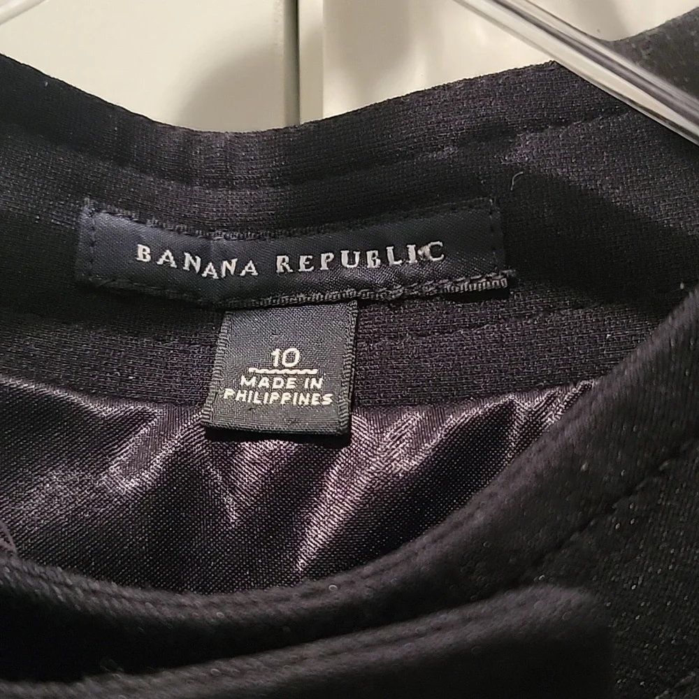 Banana Republic, fully lined, black ponte dress - Picture 2 of 5